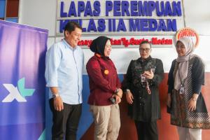 XL Axiata Berdayakan Warga Binaan Lapas Perempuan IIA Medan